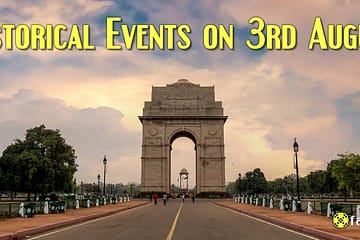 Historical Events on 3rd August in World