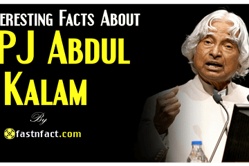 Interesting Facts About APJ Abdul Kalam