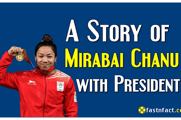 A Story of Mirabai Chanu with President