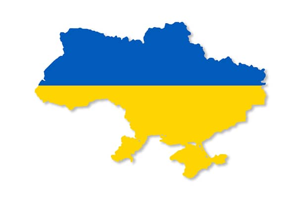 The National Flag of Ukraine